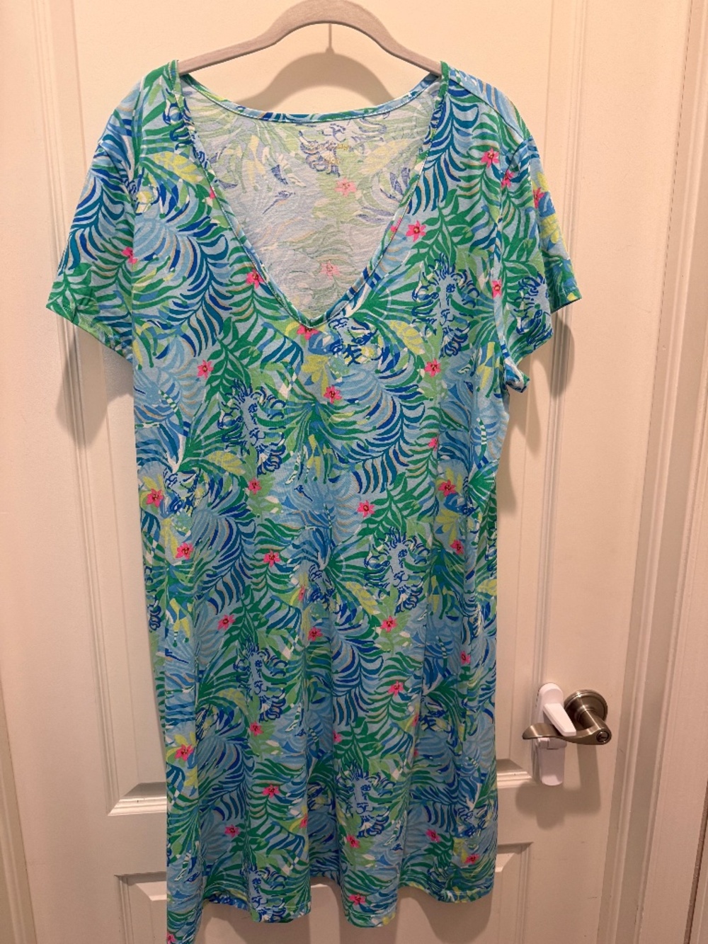 Lilly Pulitzer Short-Sleeved Dress XXL